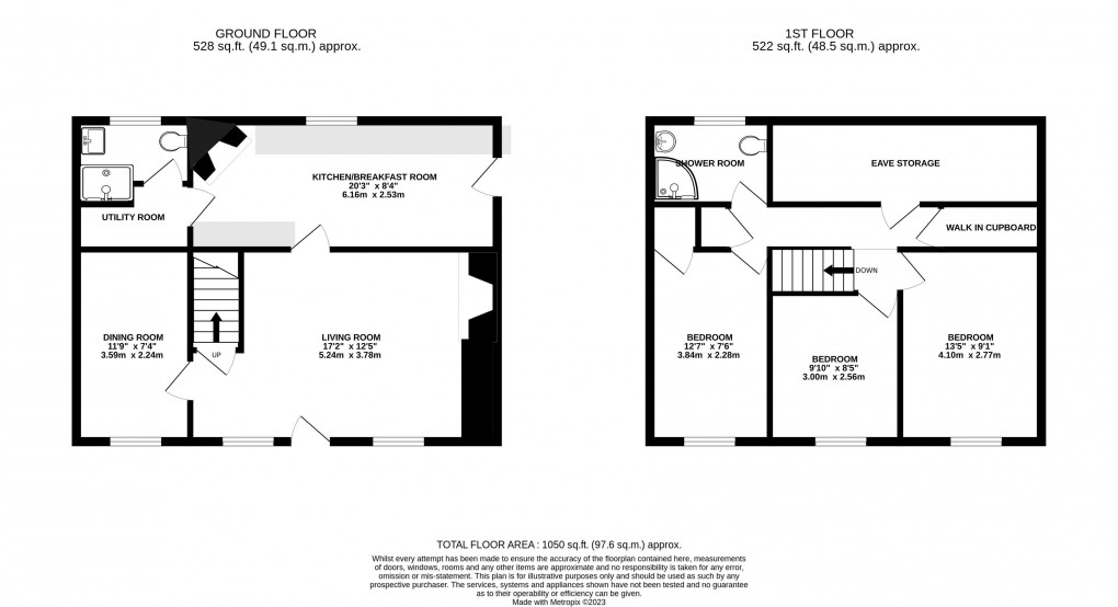 Floorplan for Hatherleigh, Okehampton, Devon, EX20