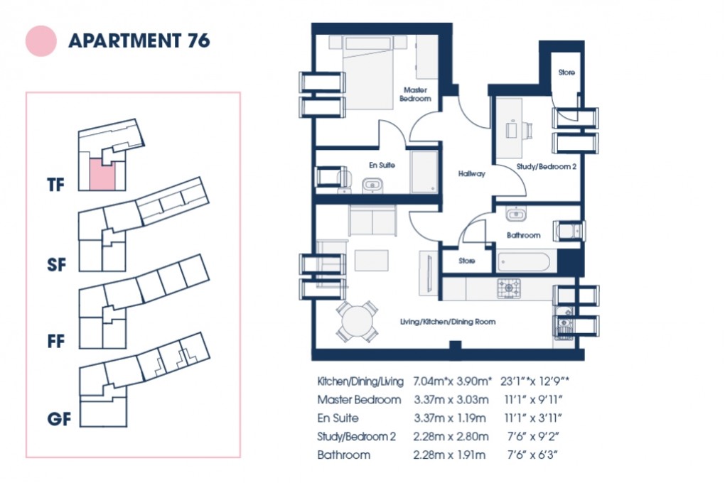 Floorplan for The Market Quarter , Hatherleigh