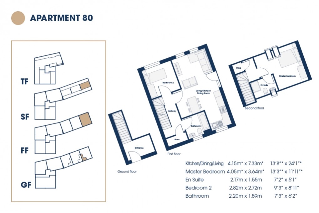 Floorplan for The Market Quarters , Hatherleigh