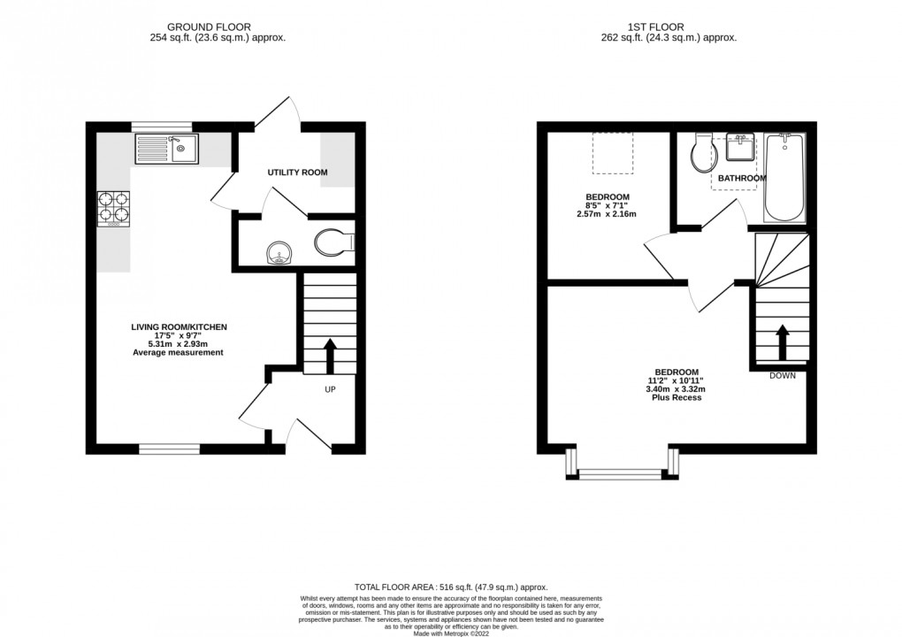 Floorplan for West Street, Okehampton, Devon