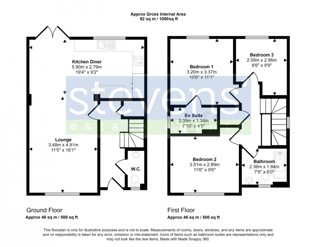 Floorplan for Old Market Way, Hatherleigh, Okehampton, Devon, EX20