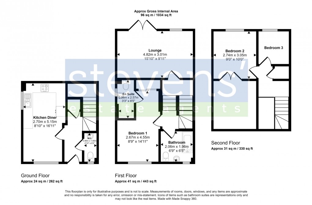 Floorplan for Little Marsh Road, Okehampton, Devon, EX20