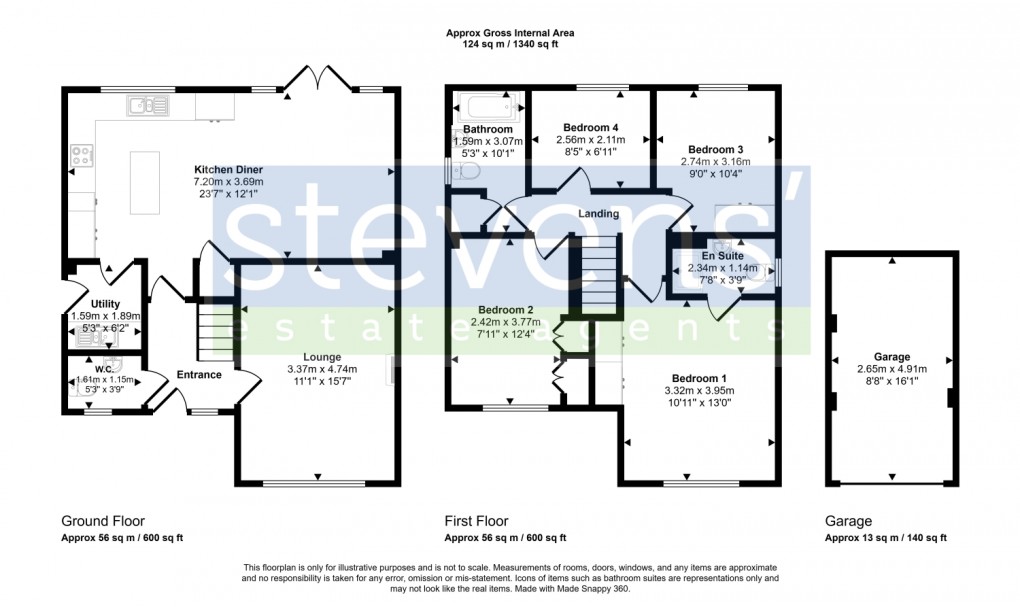 Floorplan for Cavalry Chase, Okehampton, Devon